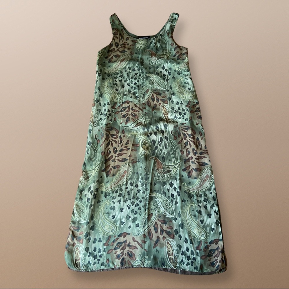 Y2K Paisley Midi Dress